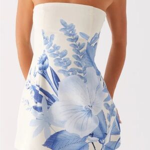 Peppermayo Derby strapless mini Dress